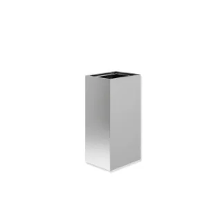 Hewi System 900 Papierabfallbehälter 900.05.001XA Edelstahl matt geschliffen, 25 l, ohne Deckel
