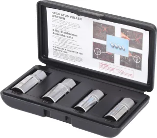 KS Tools Stehbolzen-Ausdreher-Satz, 4-tlg - 152.1100