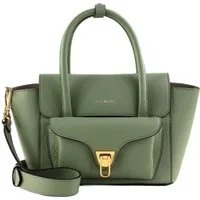 COCCINELLE Handtasche Grained Leather Handbag, aus echtem Rindsleder