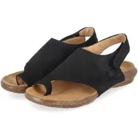 El Naturalista El Naturalista N5559 Black Damen Rauleder black Keilsandalette