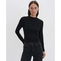 someday Longsleeve KARINN SOFT aus nachhaltigem Viskose Mix schmale Passform, figurbetont geschnitten