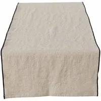 BOLTZE GRUPPE GmbH Tischdecke Dekorativer Läufer mit Borte JANEA, 40 x 140 cm (Tischdecken 1-tlg)