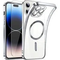 AFKSMILE Smartphone-Hülle Handyhülle für iPhone 14 Pro Max MagSafe kompatibel stoßsturzsicher
