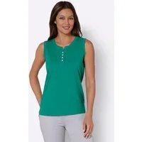 Sieh an! Shirttop Shirttop Ärmellos