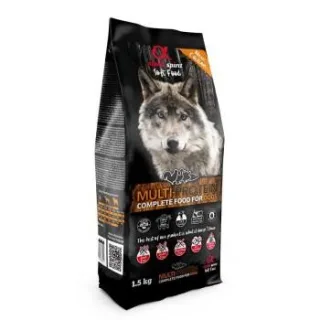 alpha spirit Dog Food Multiprotein Huhn und Schwein 1,5 kg
