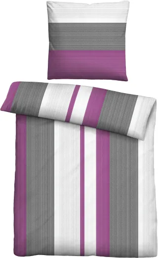 Castell - Markenbettwäsche Bettwäsche "0360459" 2 Stk. Thermo-Fleece, absolut flauschig, weich + wohlig warm, pflegeleicht