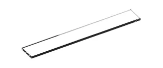 Keuco Glasabl. Ersatzteil SPS 90110 unten 500x78x10mm, 90110000034 90110000034