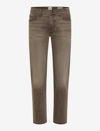 Brax Herren Five-Pocket-Hose Style CLINT CHOCOLATE, denim dunkelbraun, Gr. 30/32