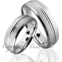 Trauringe123 Trauring Hochzeitsringe Verlobungsringe Trauringe Eheringe 925er Silber, J54