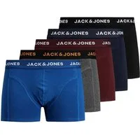 Jack & Jones Trunk 5er Pack Jacblack Friday Trunks (5-St) mit umlaufendem Markenschriftzug am Bund