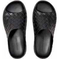 BOTTEGA VENETA Intreccio Sandalen Slides Beebee Schuhe Pantolette Intreccio-Technik, Ergonomische Fußbetten