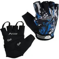 ATTONO Fahrradhandschuhe Herren Fahrradhandschuhe mit Gel-Polster & Pull-Off System, Gr. 8-11