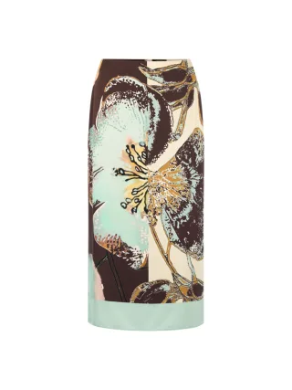 Marc Cain Collections - Wadenlanger Print-Rock silt green - Gr. - 42