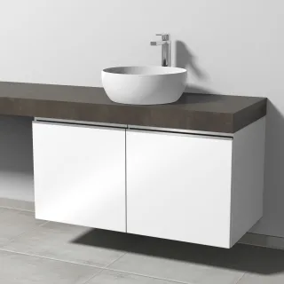 Sanipa Waschtischunterbau mit Türen 2morrow (L2365) 510x1000x520 Weiß-Glanz, L236578 L236578