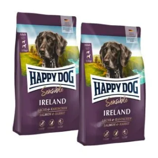 HAPPY DOG Sensible Trockenfutter Hund Adult, Irland 2x12,5 kg