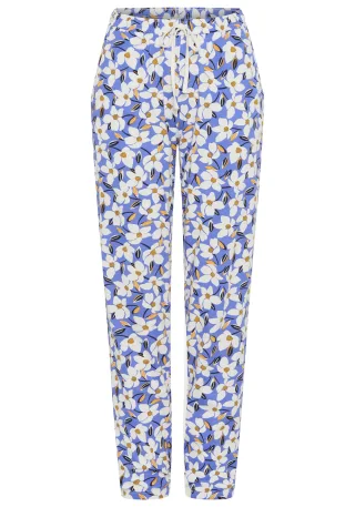 LASCANA - Vivance Dreams VD Nature Long Pants flower aop - Gr. - 34