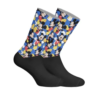 Elastische bedruckte lange Socken für Unisex