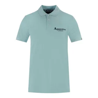Aquascutum - "London 1851" Poloshirt für Herren/Damen Unisex (Hellblau)
