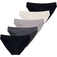 Dorina Slip Rosanne (5er Pack) mit flacher Naht-Verarbeitung