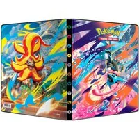 POKÉMON Sammelkarte Mega-Quajutsu & Mega-Pyroleo Sammel-Album A4 für 252 Karten Pokemon