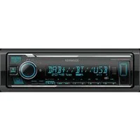 KENWOOD KMM-BT508DAB iPhone Android Laufzeitkorrekturradio Autoradio (RDS, AM/FM Radio, Animiertes Display, Freisprecheinrichtung, 1 DIN)