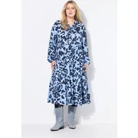 Studio Untold Maxikleid Maxikleid A-Line Leo Volants