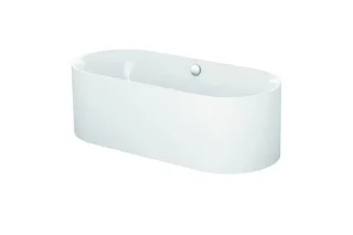 Bette Lux Oval Silhouette 3466 CFXXS, 180x80x45 cm freistehend Snow 440, 3466-440CFXXS 3466-440CFXXS