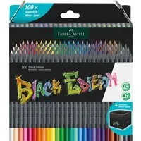 Faber-Castell Buntstift Faber Castell Buntstift BlackEdition 3,3 mm 100er Kartonetui