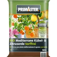 Primaster Spezialerde Primaster Bio Mediterrane Kübel- & Zitruserde, Torffrei