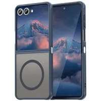 CoolGadget Handyhülle Magnet-Hülle für Samsung Galaxy Z Flip 7 Schutzhülle magnetisch 6,9 Zoll, Hülle Matt Stoßfest kompatibel mit QI-Laden Zubehör Kameraschutz Case