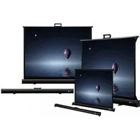 Deluxx Advanced Portable - Polaro Tischleinwand (schwarze Rückseite)