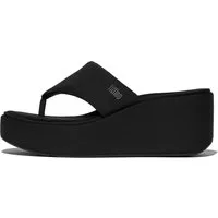 Fitflop PLATFFORMS WEDGE Zehentrenner Keilsandale, Plateauschuh, Dianette mit gepaddeter Bandage