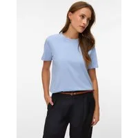 Vero Moda Kurzarmshirt VMPAULINA SS T-SHIRT GA JRS NOOS Baumwolle, regular fit