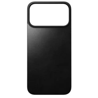 Nomad Magn. Leather Back MagSafe iPhone 17 Pro Max Black Horween