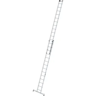 Munk Sprossen-Schiebeleiter 2-teilig mit nivello®-Traverse - 020414