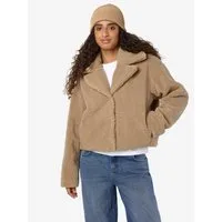 Noisy may Plüschjacke NMNATI CROP TEDDY JACKET FWD NOOS