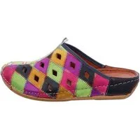 Gemini Gemini - Nappa/Kombi Pantolette - Mehrfarbig Pantolette