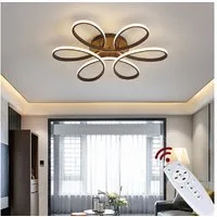 Eurohandisplay LED Deckenleuchte LED Deckenlampe Fernbedienung Lichtfarbe einstellbar dimmbar Leuchte, LED fest integriert, Warm- bis Kaltweiß einstellbar, Lichtfarbe und Helligkeit mit Fernbedienung einstellbar