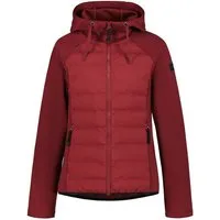 Icepeak Hybridjacke ICEPEAK ASHBURN mit fester Kapuze und Kordelzügen, aus 4-Wege-Stretch-Material