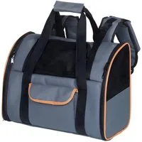 Nobby Tiertransporttasche Rucksack Concord grau für Katzen