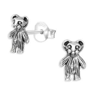Teddy B?ren Ohrringe aus 925 Silber