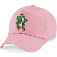 Blondie & Brownie Baseball Cap Kinder Yoshi Stick Patch Mario Luigi Super Retro Konsole One Size