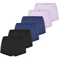 sloggi Maxislip 6er Pack Basic+ (Spar-Set, 6-St) Maxi Slip - Baumwolle - Atmungsaktiv - Im praktischen Mehrfachpack