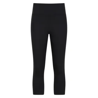 Mountain Warehouse Damen/Damen Blackout Capri Leggings mit hoher Taille (Schwarz)