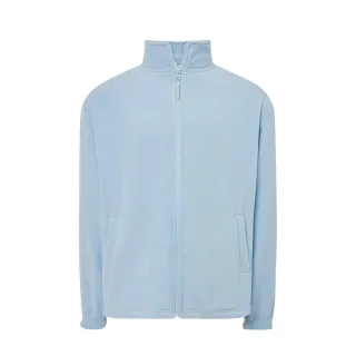 JHK - Fleecejacke Durchgehender Reißverschluss für Herren (Himmel)