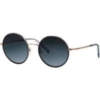 Marc O'Polo Sonnenbrille Modell 508001 Form Rund, Logoschriftzug auf Bügel, Kombifassung