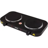 Mesko Doppelkochplatte Mesko MS 6509 Doppel-Kochplatte 2000 W, D15,4 cm schwarz