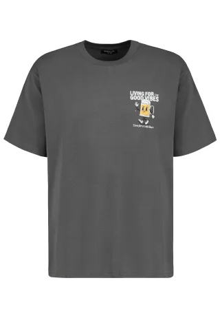 Authentic Style - SEFLQSBULVNoaXJ0IFByaW50IA== tahiti pearl grey - Gr. - XL