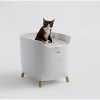 Purpurra Katzentoilette Makesure TOP, Extragroß mit Streuschaufe