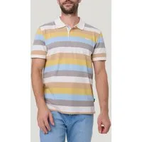 Pioneer Authentic Jeans Poloshirt mit Streifenmuster